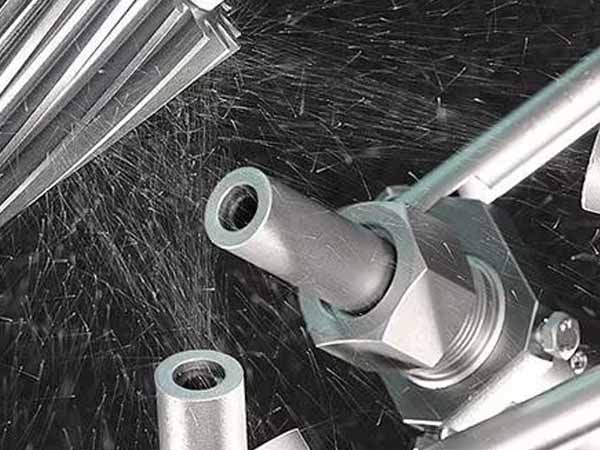 shot blast aluminum die cast