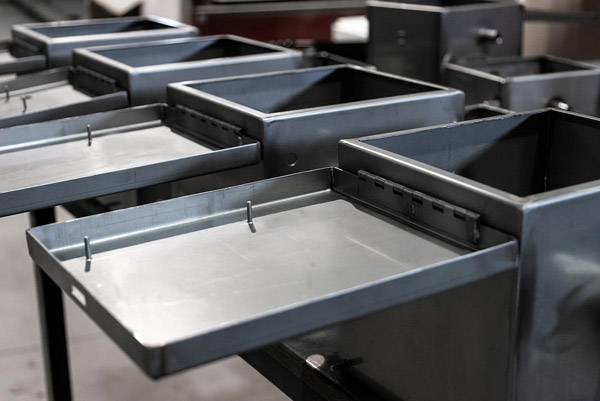 metal boxes
